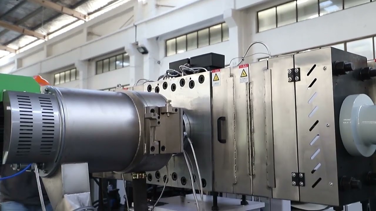 ASE Single Screw Extruder HDPE, LDPE, PP Recycling Pelletizing Machine For Rigid Plastic