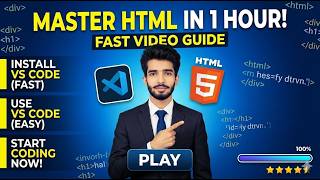 How to Install VS Code & Write Your First HTML Code | Step-by-Step Guide