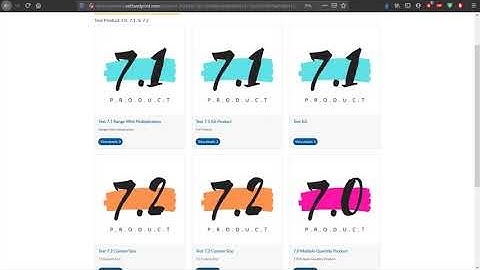 Pagination on Product Category Page