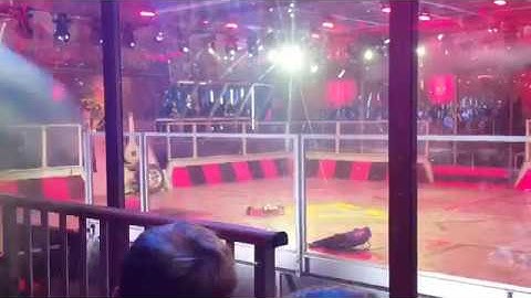 Robot Wars Series 10 Magnetar/Hobgoblin/Push To Exit POV Audience Fight