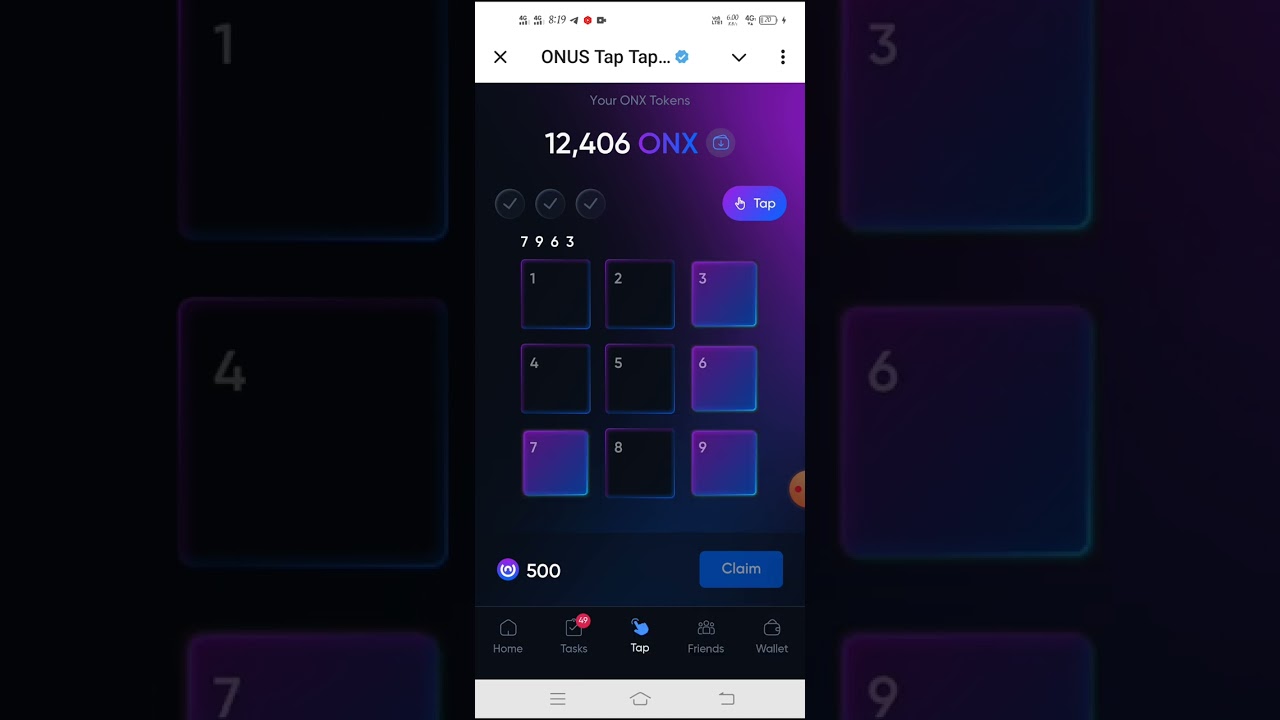 Onus daily code today 17 boctober | Today code onus tap tap | onus tap tap Code Today |
