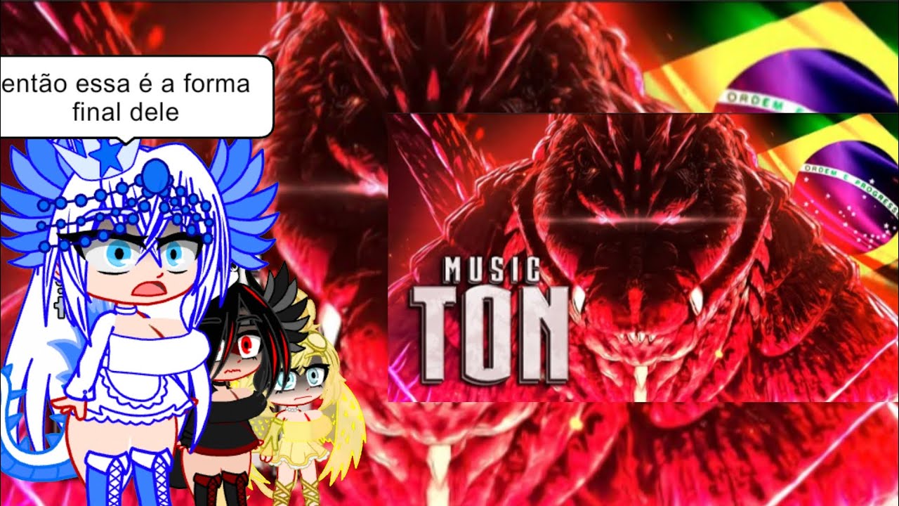 Kaijus Girls reagir rap Godzilla (Ponto Singular) Eles Estão Vindo