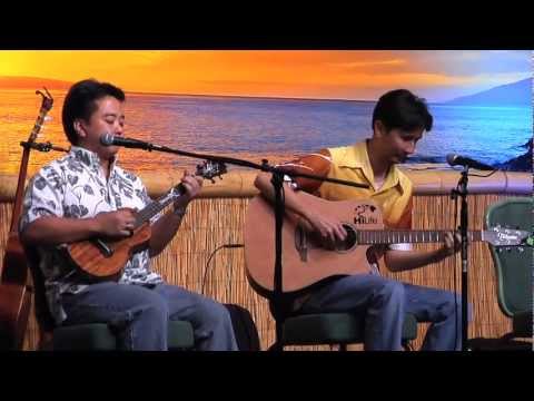 "In A Little Hula Heaven" @SlackKeyShow Herb Ohta Jr & Jon Yamasato Instrumental Ukulele & Guitar