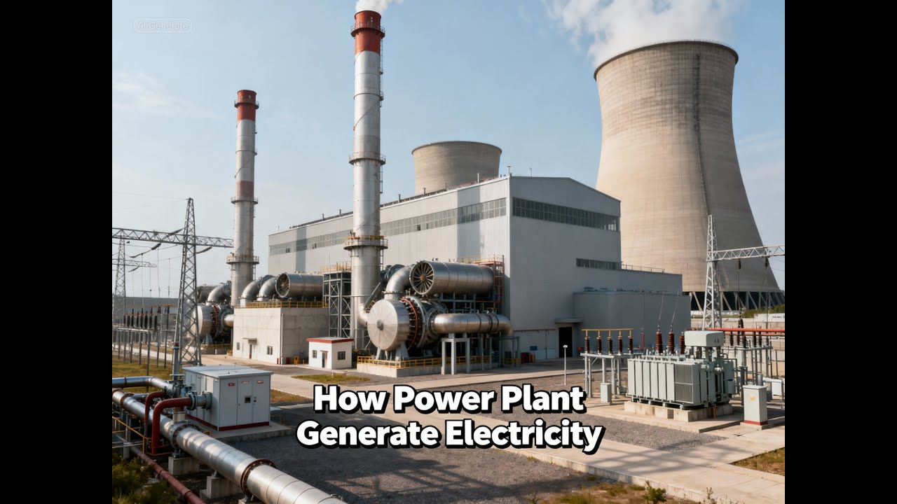 How Power Plants Generate Electricity | Types, Working & Future of ...