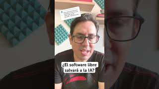 ¿El software libre salvará a la IA? #loaprendisteenedteam