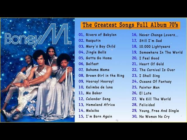 B.O.N.E.Y. .M. Greatest Hits Full Album - The Best of B.O.N.E.Y. .M. 2022