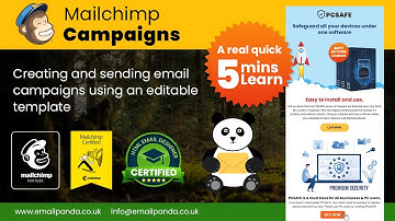 Creating mailchimp campaign from a template