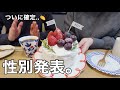 【性別発表】ついに確定👏ジェンダーリビールケーキを作って旦那に発表🎂🎉