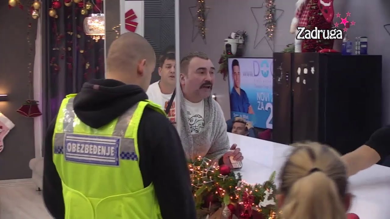 Zadruga 6 - Ivan rasplakao Valentinu, Miki zarežao na njega, obezbeđenje uletelo - 19.12.2022.