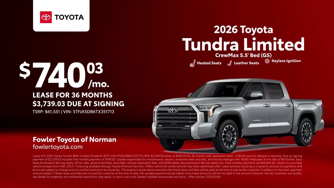 Toyota 12/17/2025 6612965