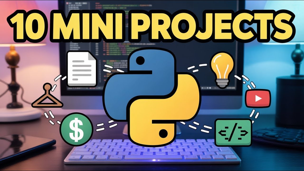 Level 2: 10 Smart Python Projects for Beginners 🚀 | Build Logic ...