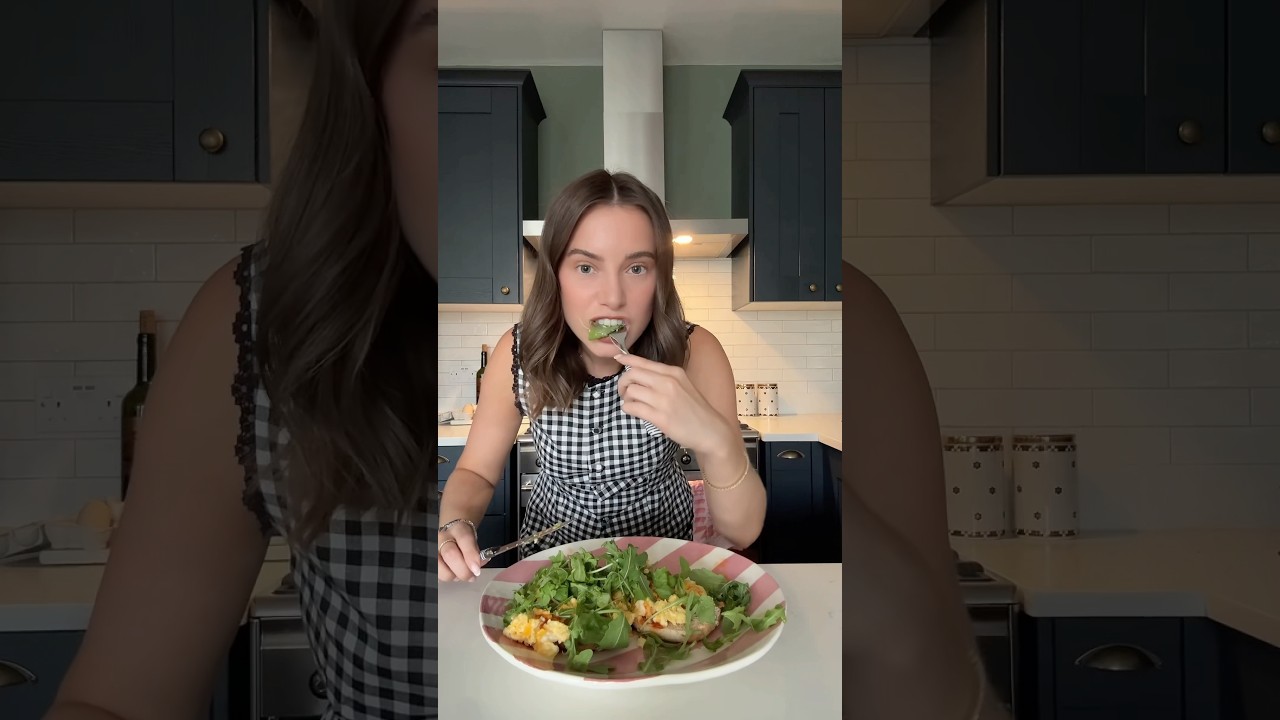 EVERYTHING BAGEL BREAKFAST IDEA 🥯🍳🌶️ 