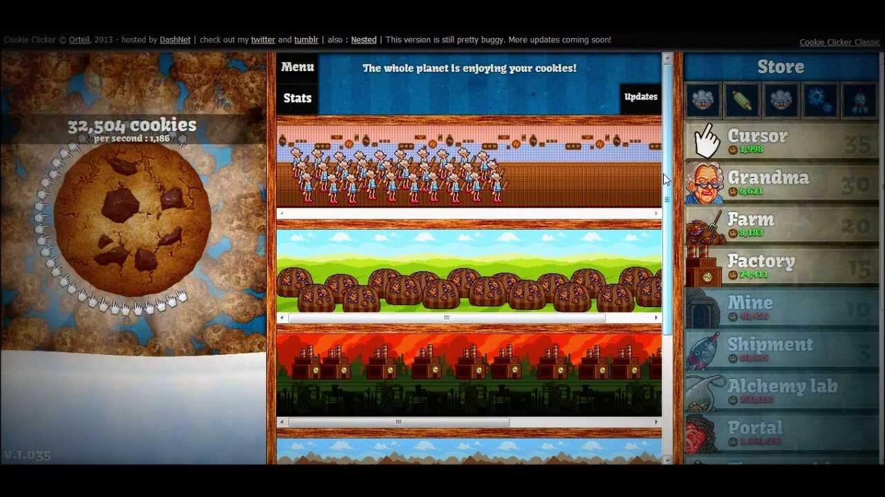 Cookie Clicker Part 5 My Grandma Collection YouTube