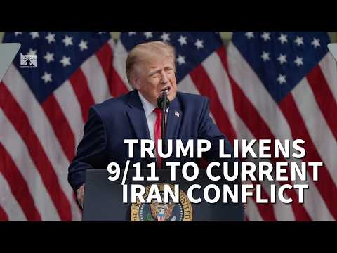 President Trump marks the 25th anniversary of 9/11, links attacks to current Iran conflict
