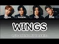 Kazuma&amp;Hokuto (THE RAMPAGE) &times; Yuta (NCT127) &times; Ryoki(BE:FIRST) - Wings | Lyrics&amp;Indonesia Translation