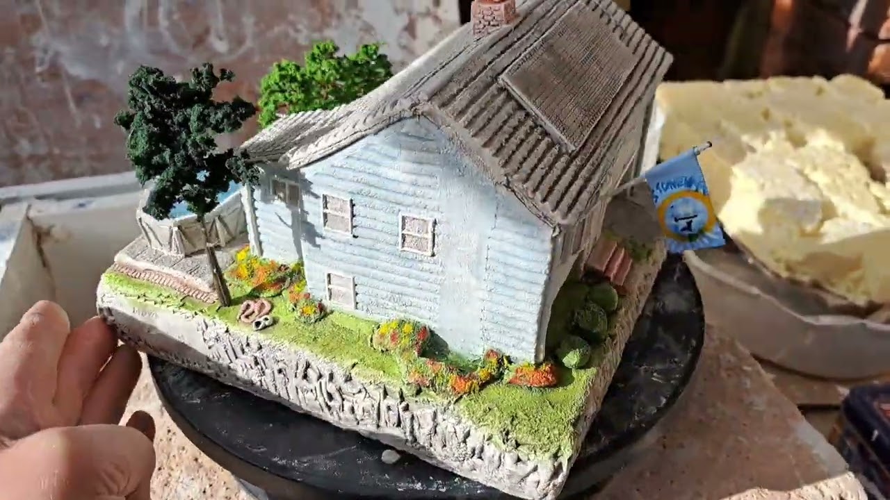 Your own house, home, or wedding venue replica lovingly hand cast in bespoke miniature