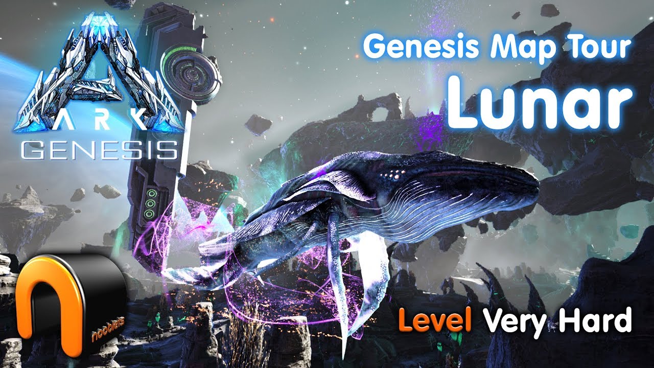 Ark Genesis Lunar Map Tour Space Wales Youtube