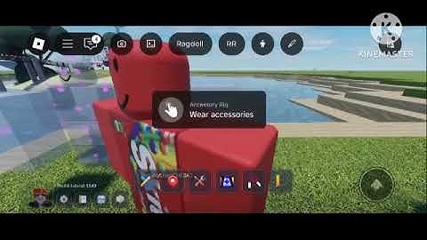 Roblox F3X Btools Island: how to use accessory rigs!