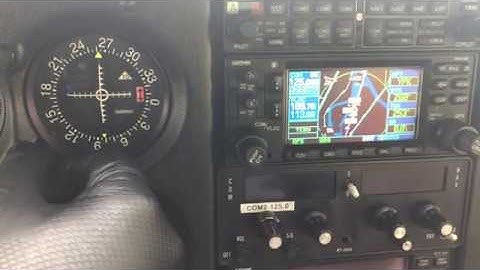 Track to a VOR (Waypoint) with Garmin GNS430