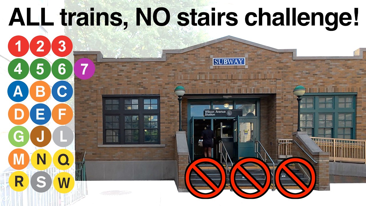 I rode EVERY subway (-Z) and barely lifted a foot!