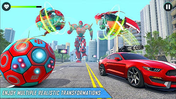 Iron Ball Robot Car Transform Flying Car Robot Game 2021 #2   Android Game play