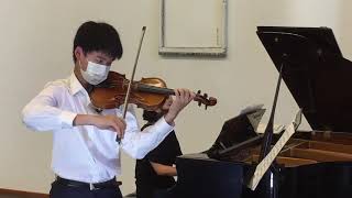 Bruch Scottish Fantasy - Finale / Student recital 2021 / John Ye