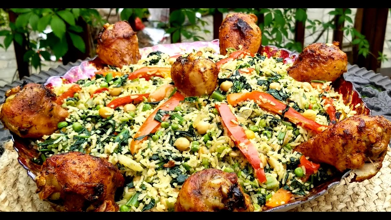 Repas Diététique Riz Épinards et Légumes De Dernière Minute!