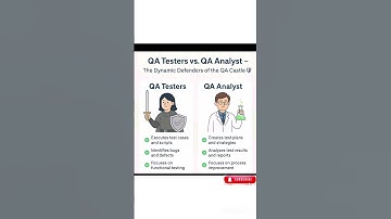 QA Tester vs QA Analyst The Difference Explained#viral #trending #qa #softwaredevelopment