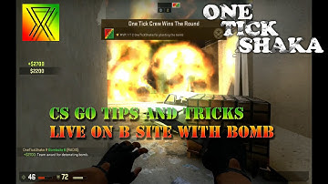 CS GO Tips - Stay alive on Dust 2 B site during bomb explosion.