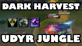 Dark Harvest Tiger Udyr Jungle | Ranked Platinum 3 Gameplay x2 [8.2]