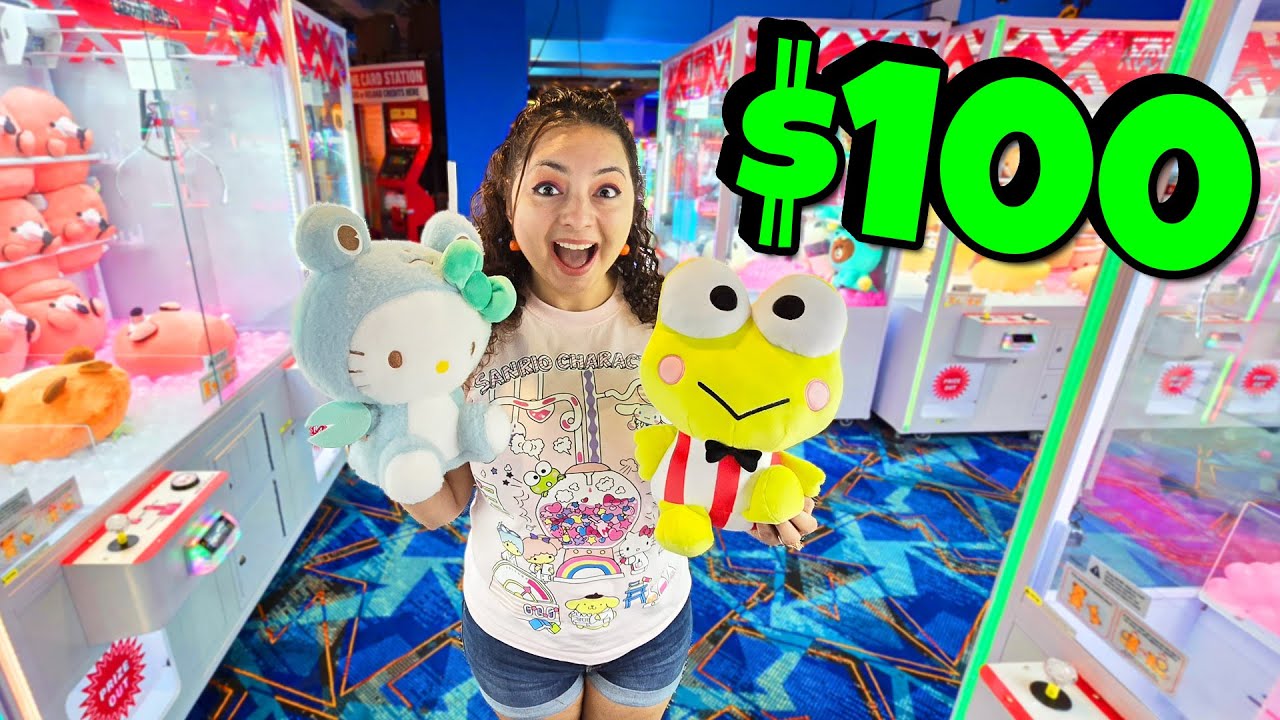 Конкурс игровых автоматов Sanrio на 100 долларов!