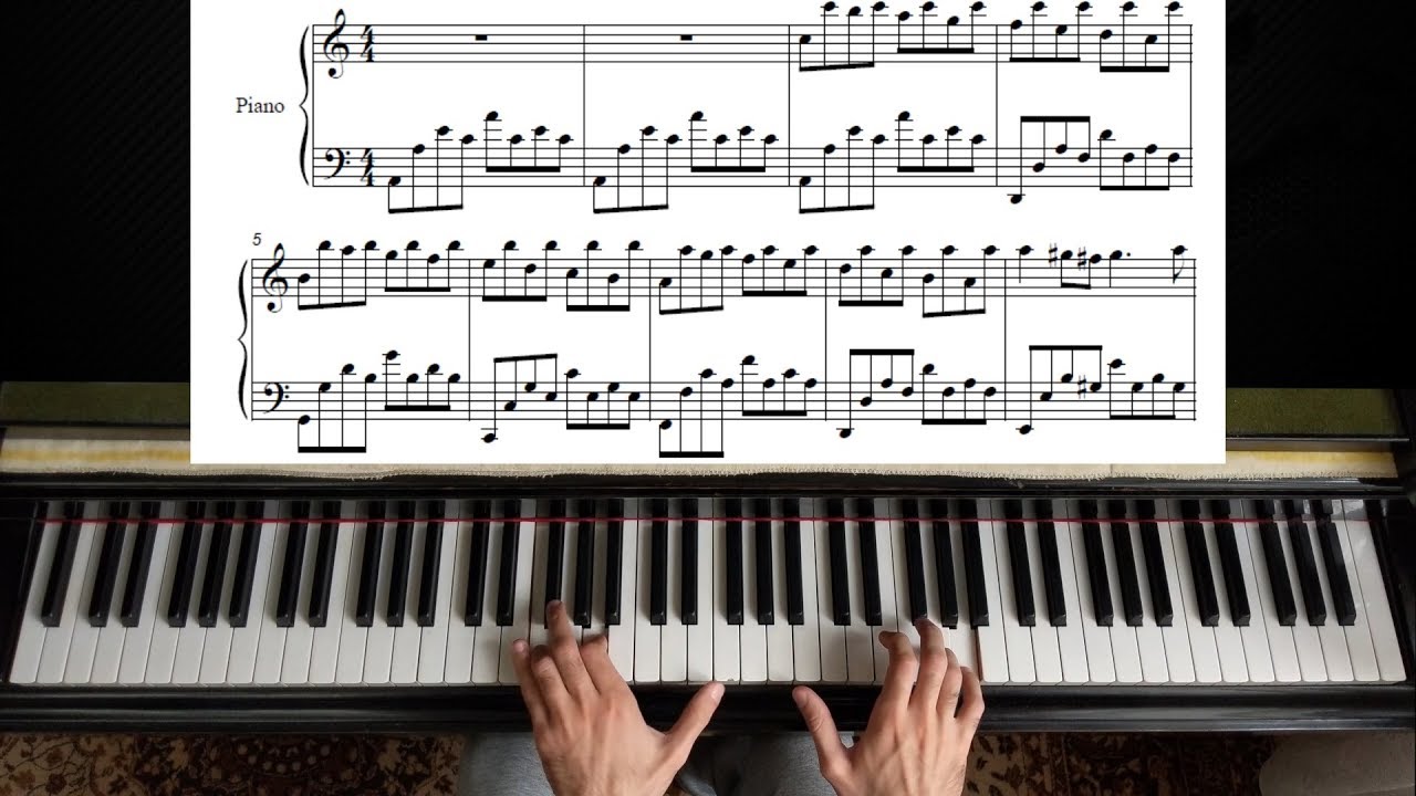 Passacaglia - Handel Halvorsen | Piano Tutorial