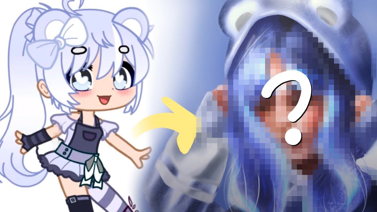 HOW I DREW CUTIE PUN PUN drawing gacha youtubers 4 YouTube