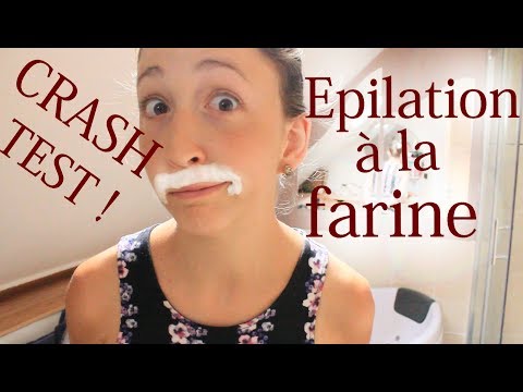 Crash test : je m'épile à la FARINE !