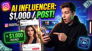 Information Start Earning on Instagram with AI Influencer ($1,000 per post) Update