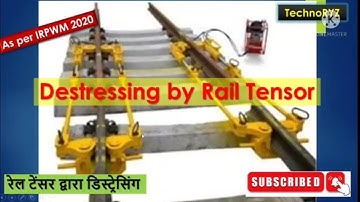 💡 Destressing the Right Way! | Rail Tensor Method (IRPWM 2024 Edition)