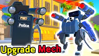 Upgrade Mech Camera ราคาถูกแต่เก่งขึ้นเยอะมาเจอกับบอสใหม่ Roblox Toilet Tower Defense