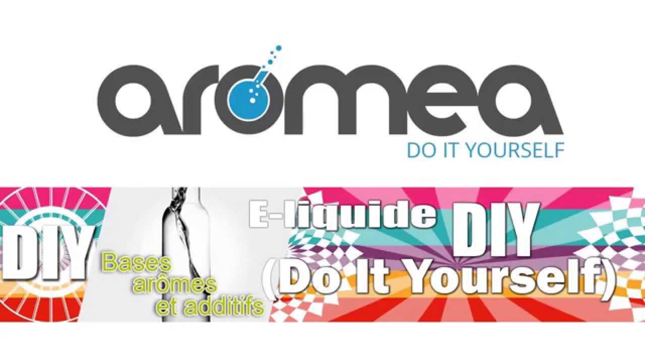E-Cigarette DIY E-Liquide Aromea Liquide
