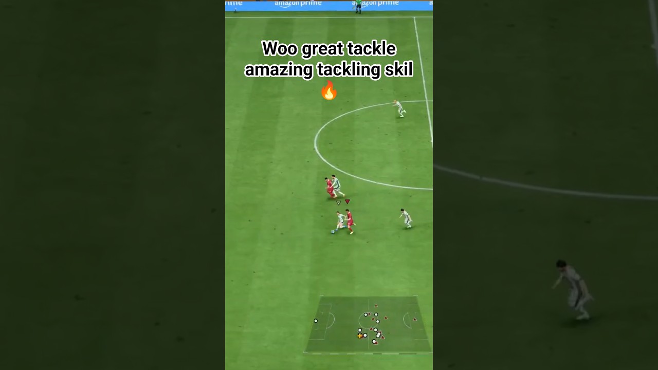 EA Woo great tackle amazing tackling skill ⚽midgamer 🔥