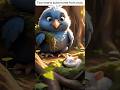 Stunning Chick Rescue the Rat  #animation #nature #animals #birds #rescue #ai #stunning #beauty