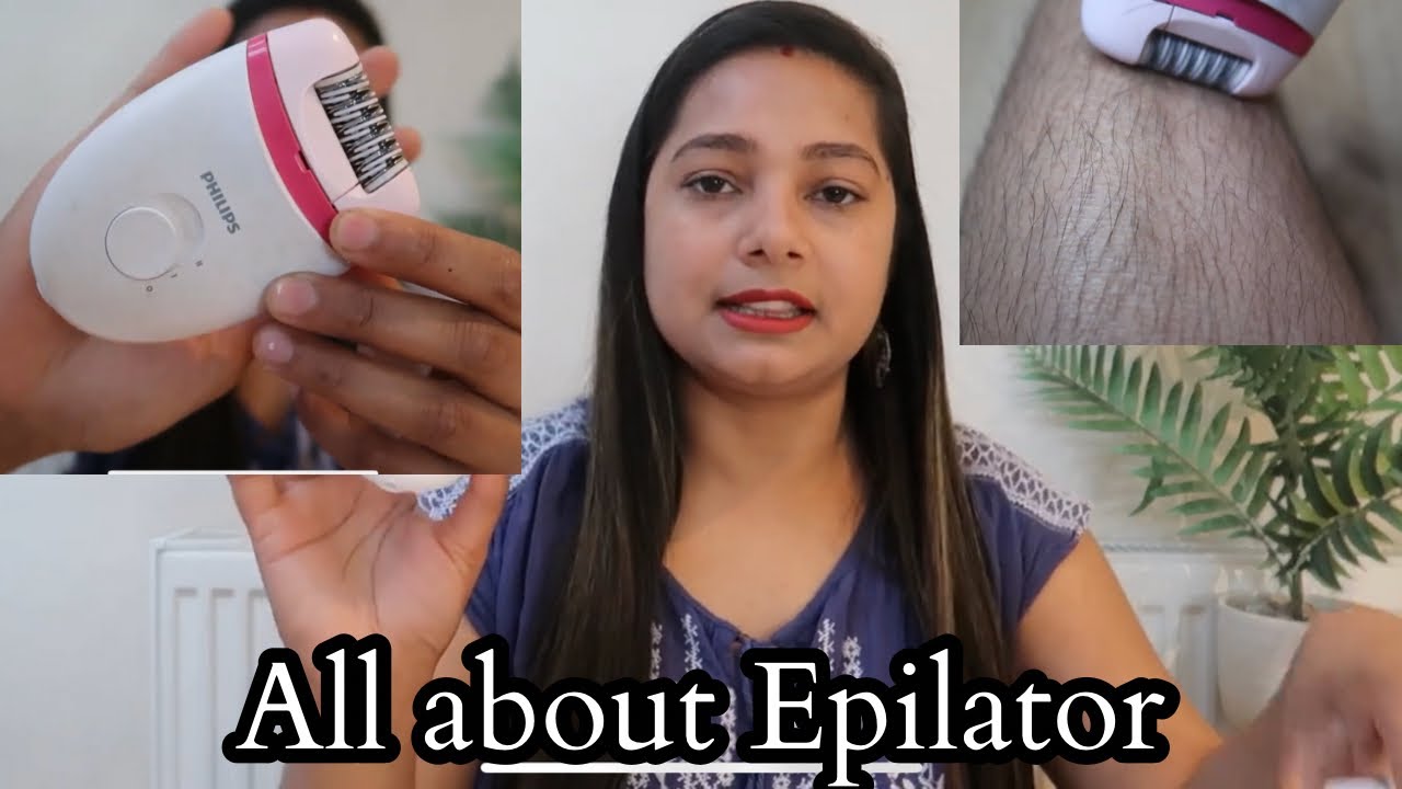 How to Use Epilator Everything about epilator Philips BRE235/00