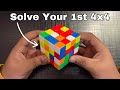 How to Solve 4x4 Rubik’s Cube Without Algorithms “Hindi Urdu”