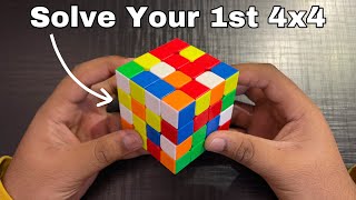 How to Solve 4x4 Rubik’s Cube Without Algorithms “Hindi Urdu”