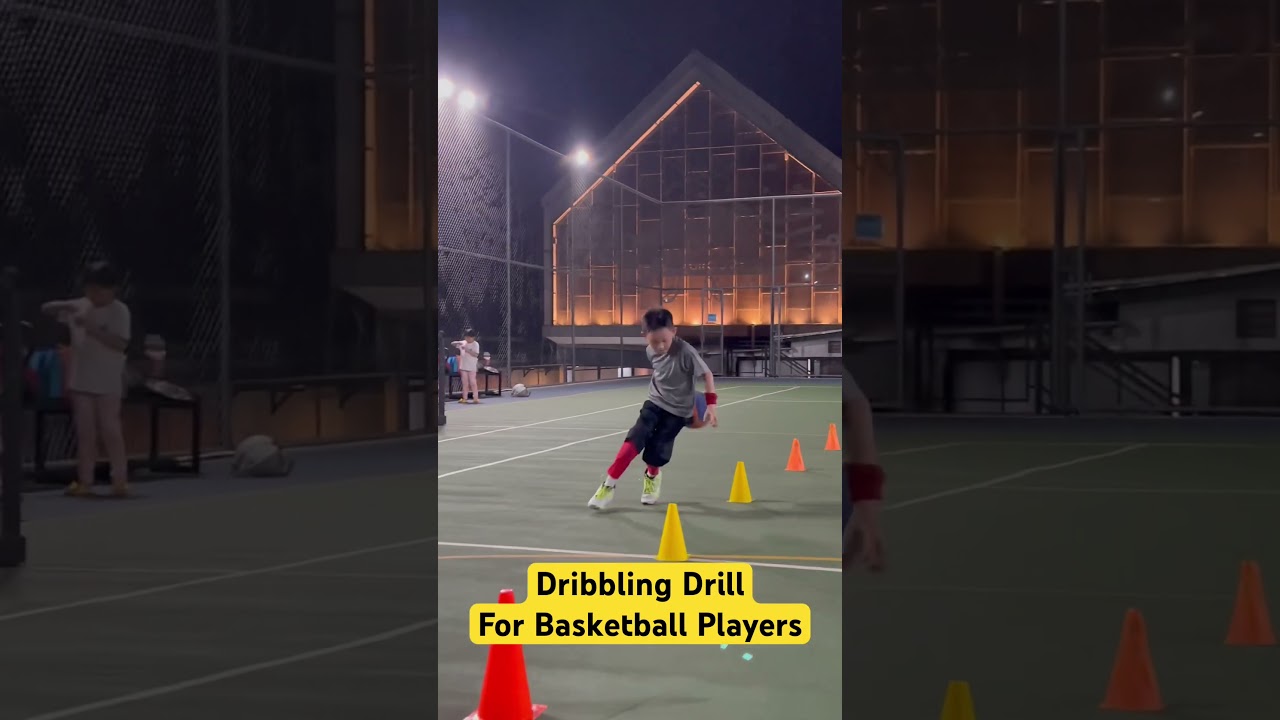 Dribbling Drill to Improve Basketball Players Ball Handling Skill for Kids