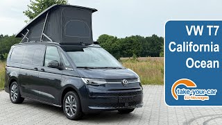 Der VW T7 California "Ocean" (2025) Review | take-your-car GmbH