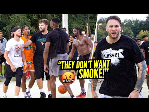 Trash Talker Wanted to Fight! Crswht & Ballislife East Coast Squad in  Jacksonville — Eightify