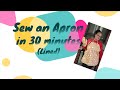 Sew an Apron in 30 Minutes