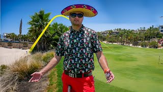 Golfing ON the beach at the ONE and ONLY PALMILLA