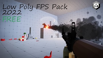 Low Poly FPS Pack 2022 game development unity
