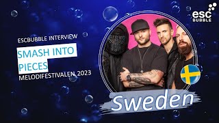 Smash Into Pieces speak to ESCBubble about "Six Feet Under" ahead of #melodifestivalen 2023